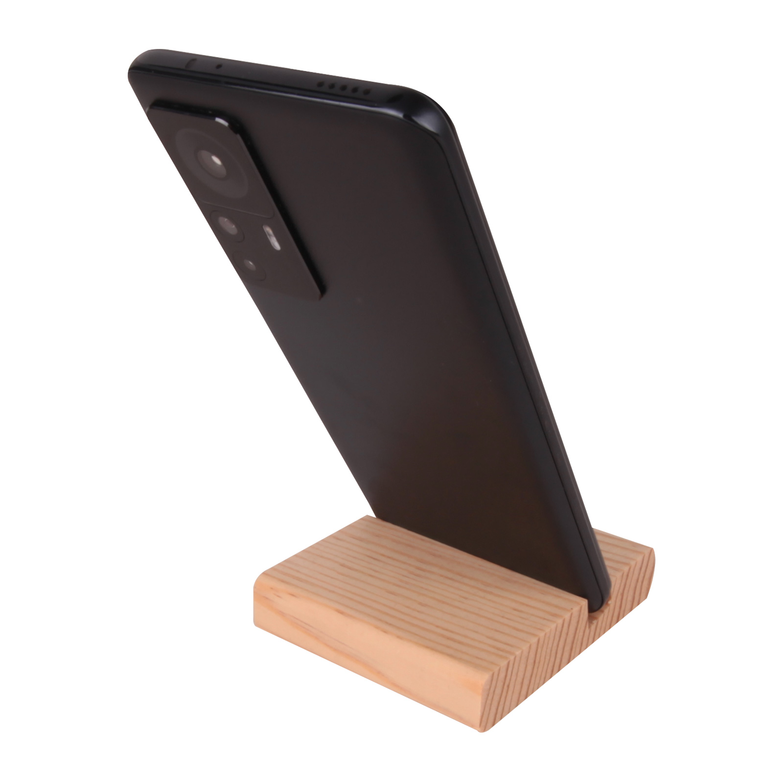 KULUNCUK AHŞAP TELEFON STANDI - Resim 3