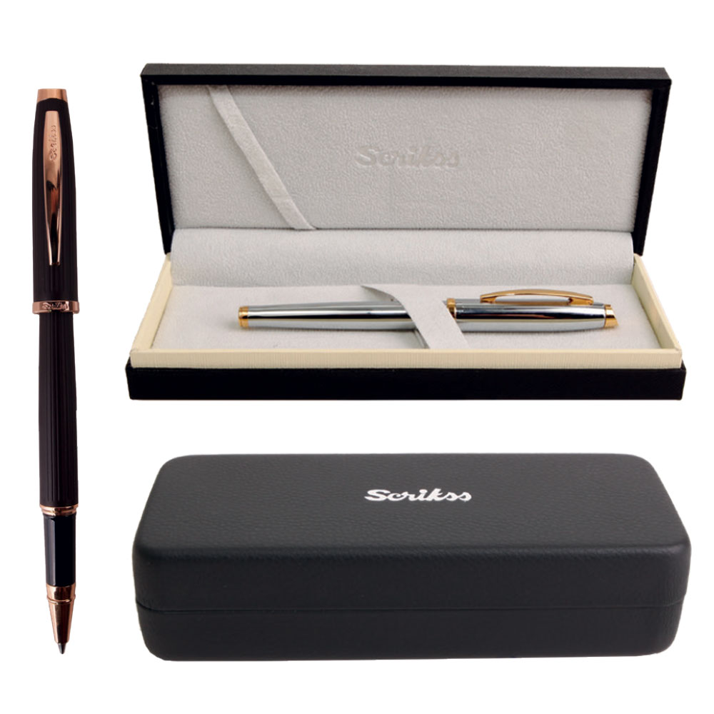 SCRIKSS OSCAR 39 ROSEGOLD ROLLER KALEM - Resim 2