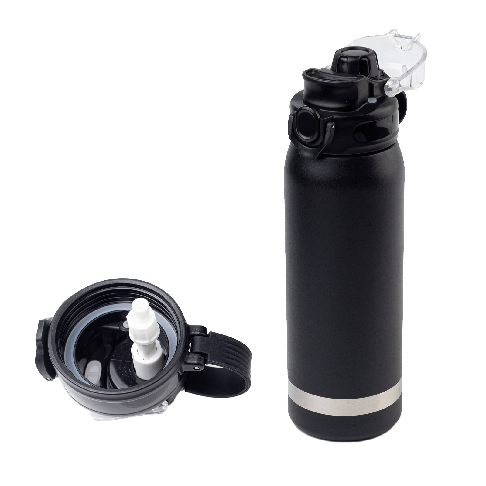ÇAĞLA SİYAH 800 ML TERMOS - Resim 2