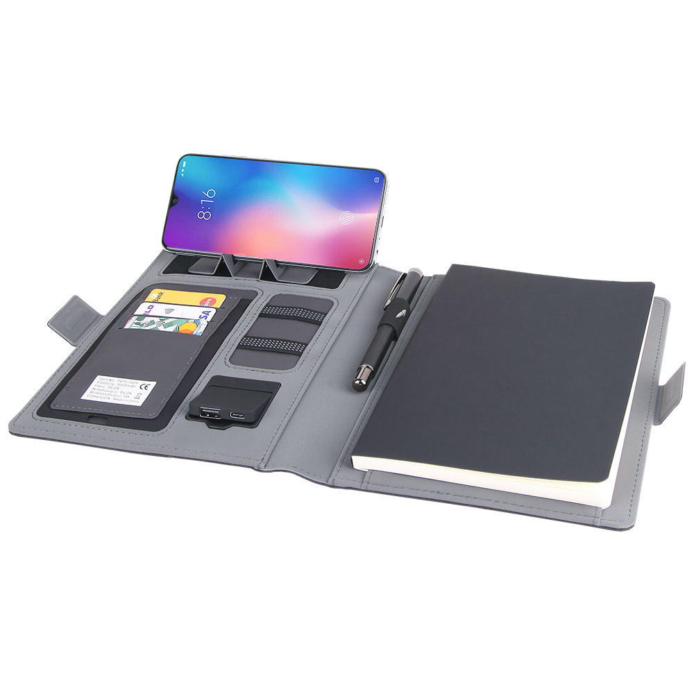 KARAMANLI 8.000 MAH WİRELESS POWERBANK ORGANİZER - Resim 2