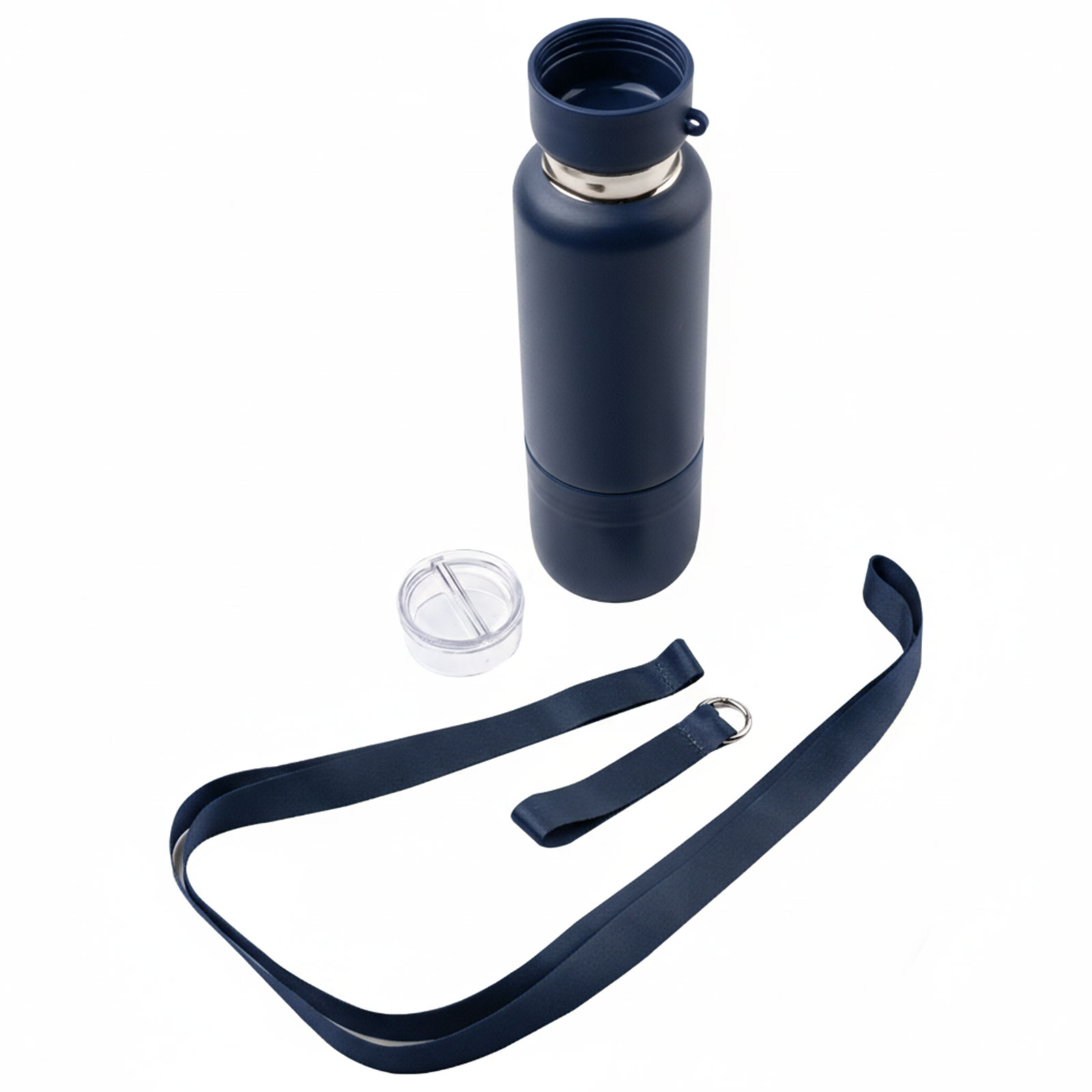 ULUDAĞ LACİVERT 500 ML BARDAKLI TERMOS - Resim 3