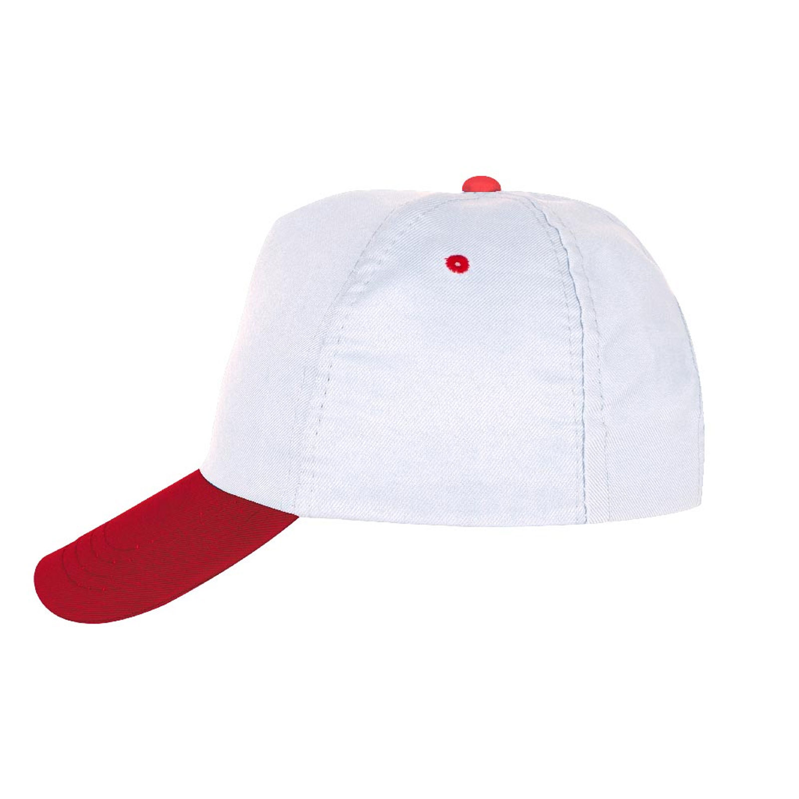 PAPATYA BEYAZ-KIRMIZI POLYESTER ŞAPKA - Resim 3