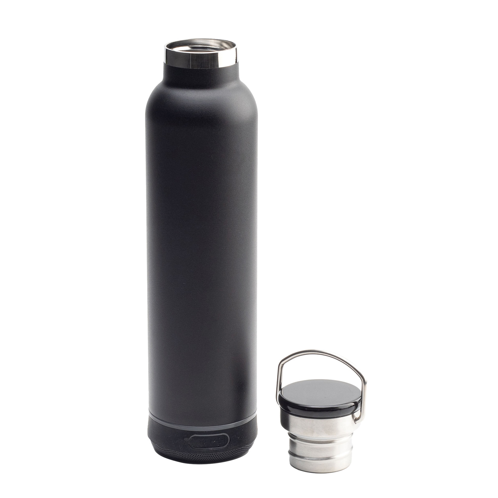 IHLARA SİYAH 650 ML DERECELİ HOPARLÖRLÜ TERMOS - Resim 4