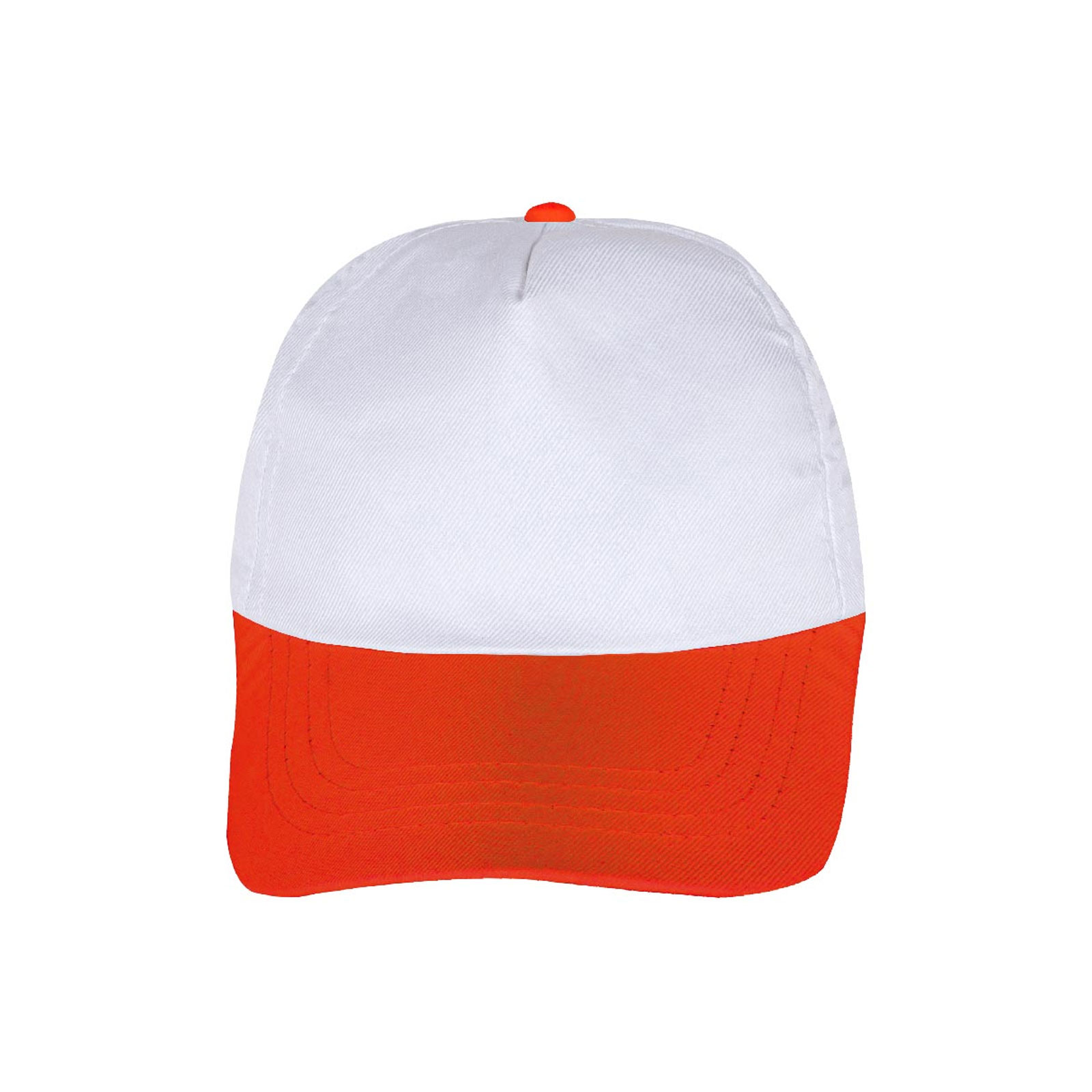 PAPATYA BEYAZ-TURUNCU POLYESTER ŞAPKA - Resim 2