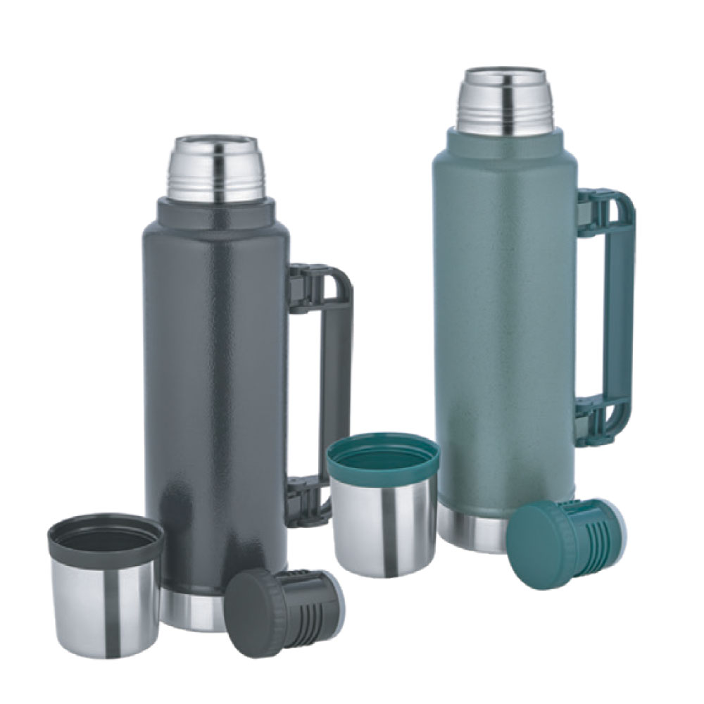AKYAYAN SİYAH 1450 ML TERMOS - Resim 2