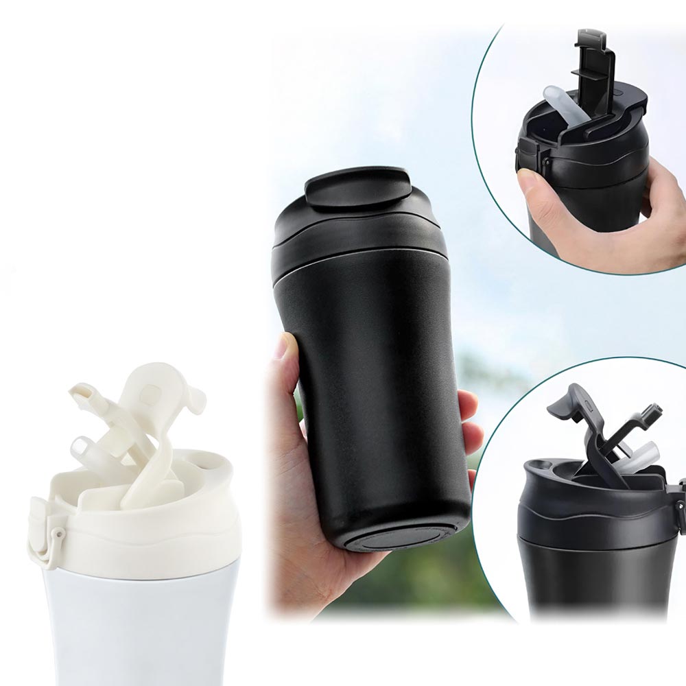 SALDA BEYAZ 400 ML TERMOS - Resim 2
