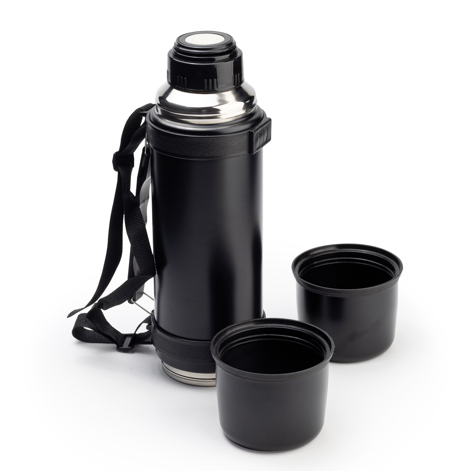 HAZAR SİYAH 1000 ML TERMOS - Resim 3