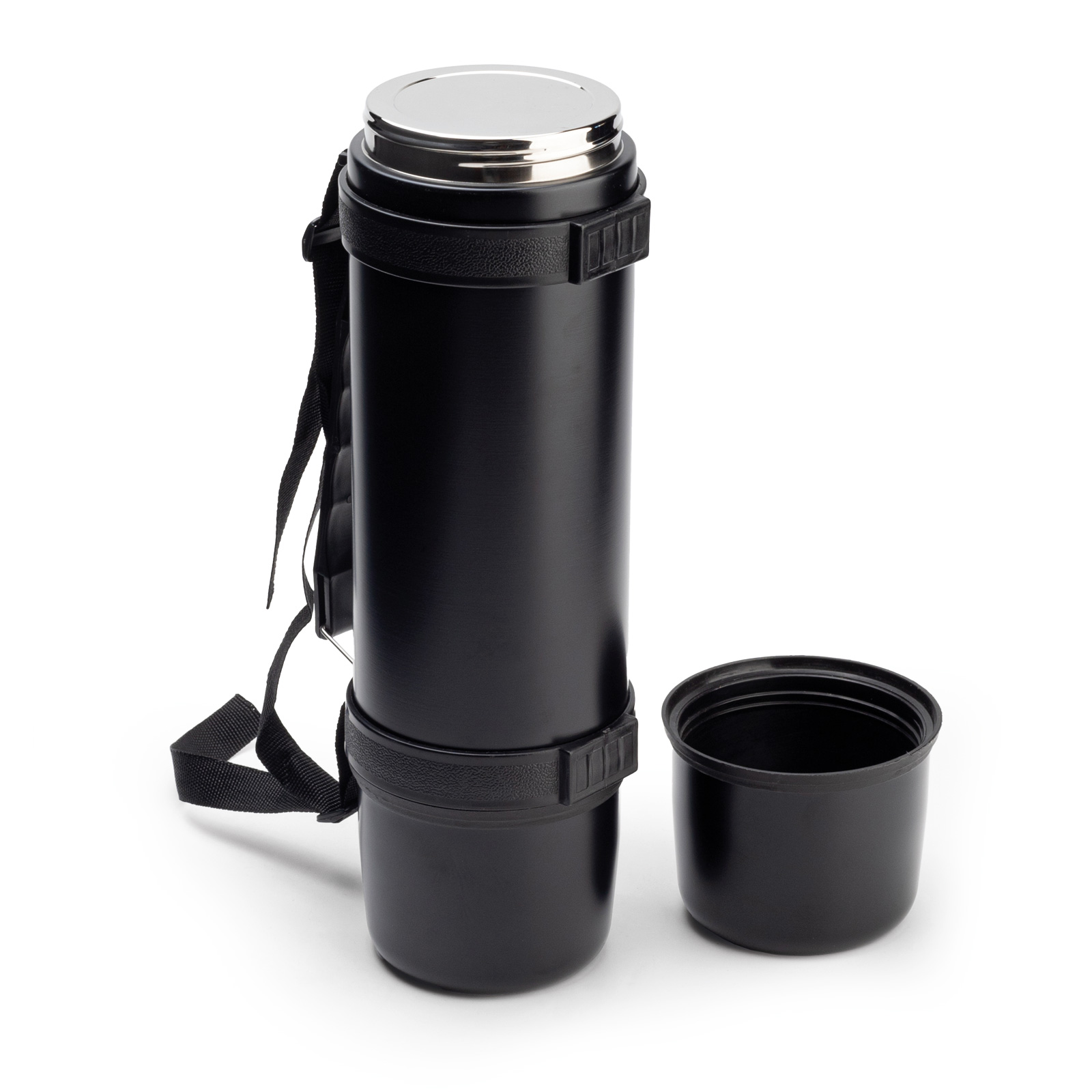 HAZAR SİYAH 1000 ML TERMOS - Resim 2