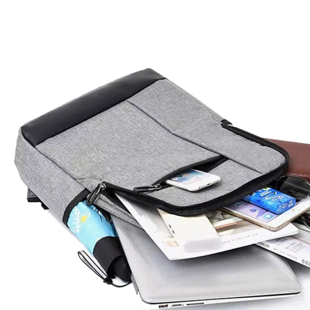 ELBEYLİ LAPTOP BÖLMELİ SIRT ÇANTASI - Resim 2