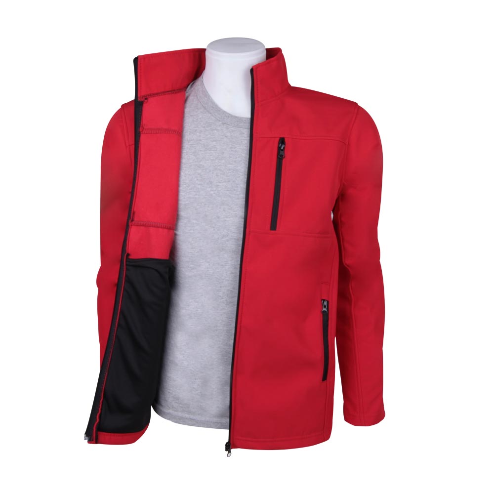 DAVRAZ SOFTSHELL KIRMIZI XL  MONT - Resim 2