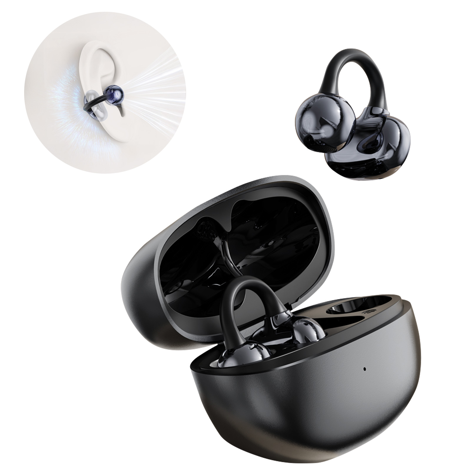 BESTE SİYAH BLUETOOH KULAKLIK - Resim 2