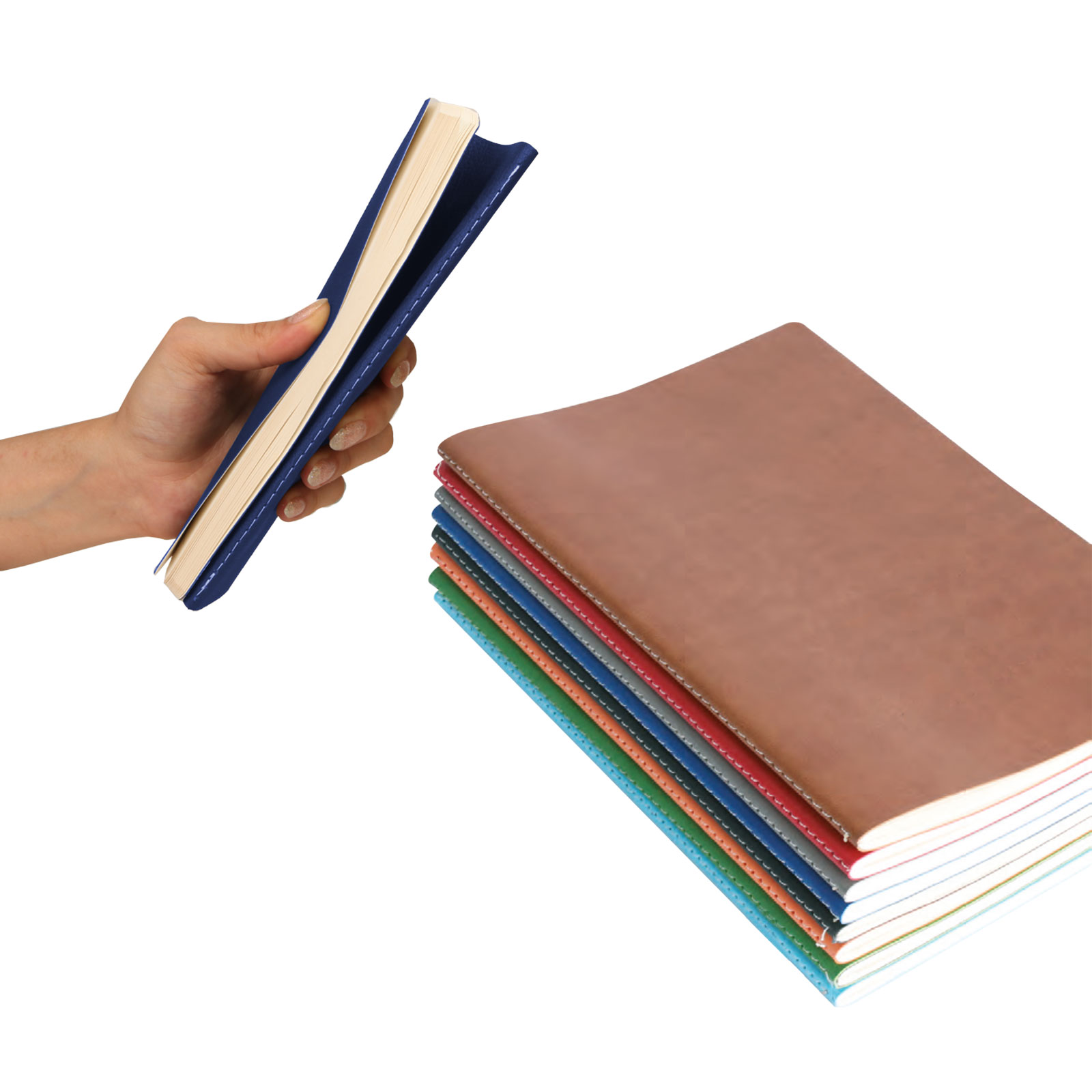 OSTİM SİYAH TERZİ DİKİŞLİ DEFTER (9X14 CM) - Resim 3