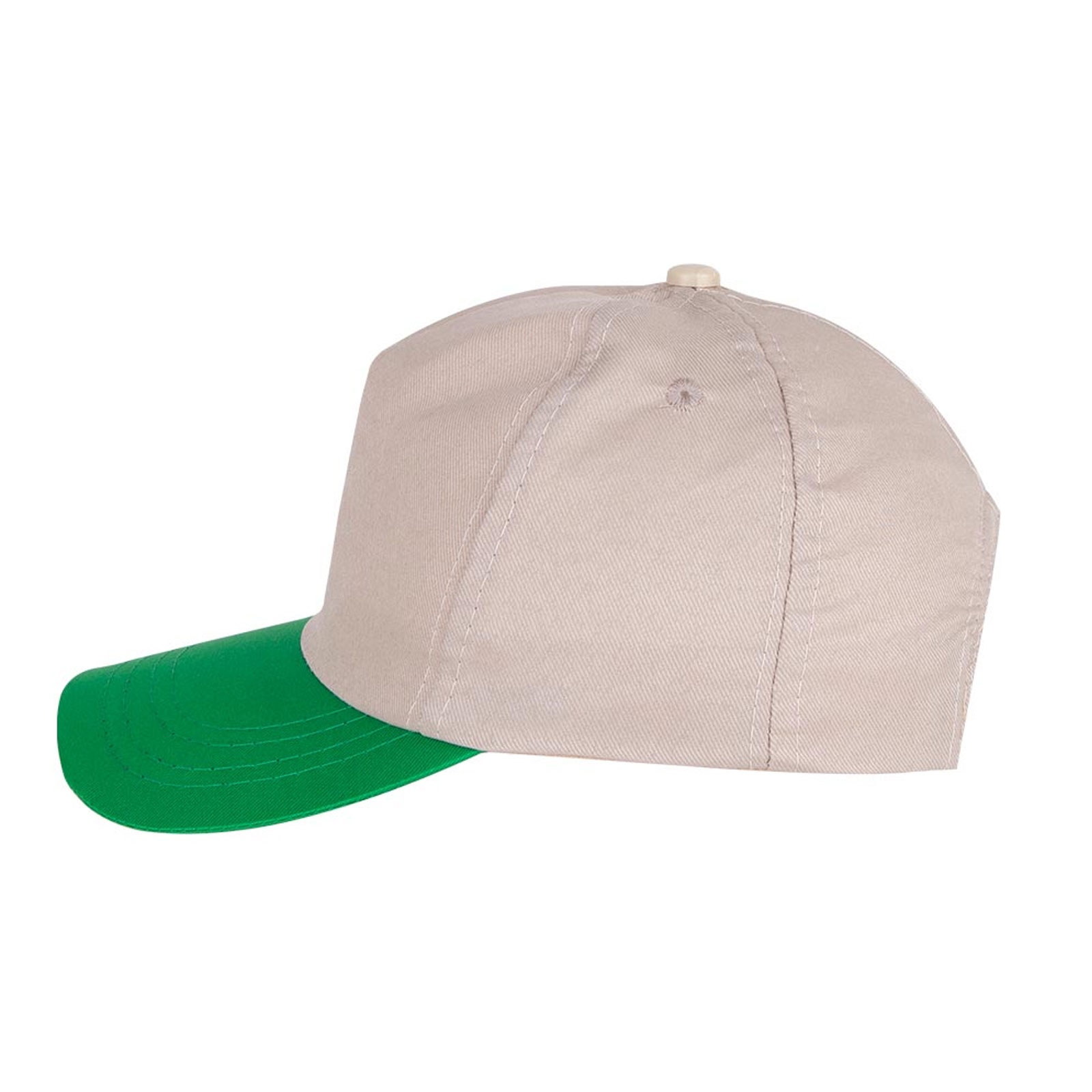 PAPATYA BEJ-YEŞİL POLYESTER ŞAPKA - Resim 3