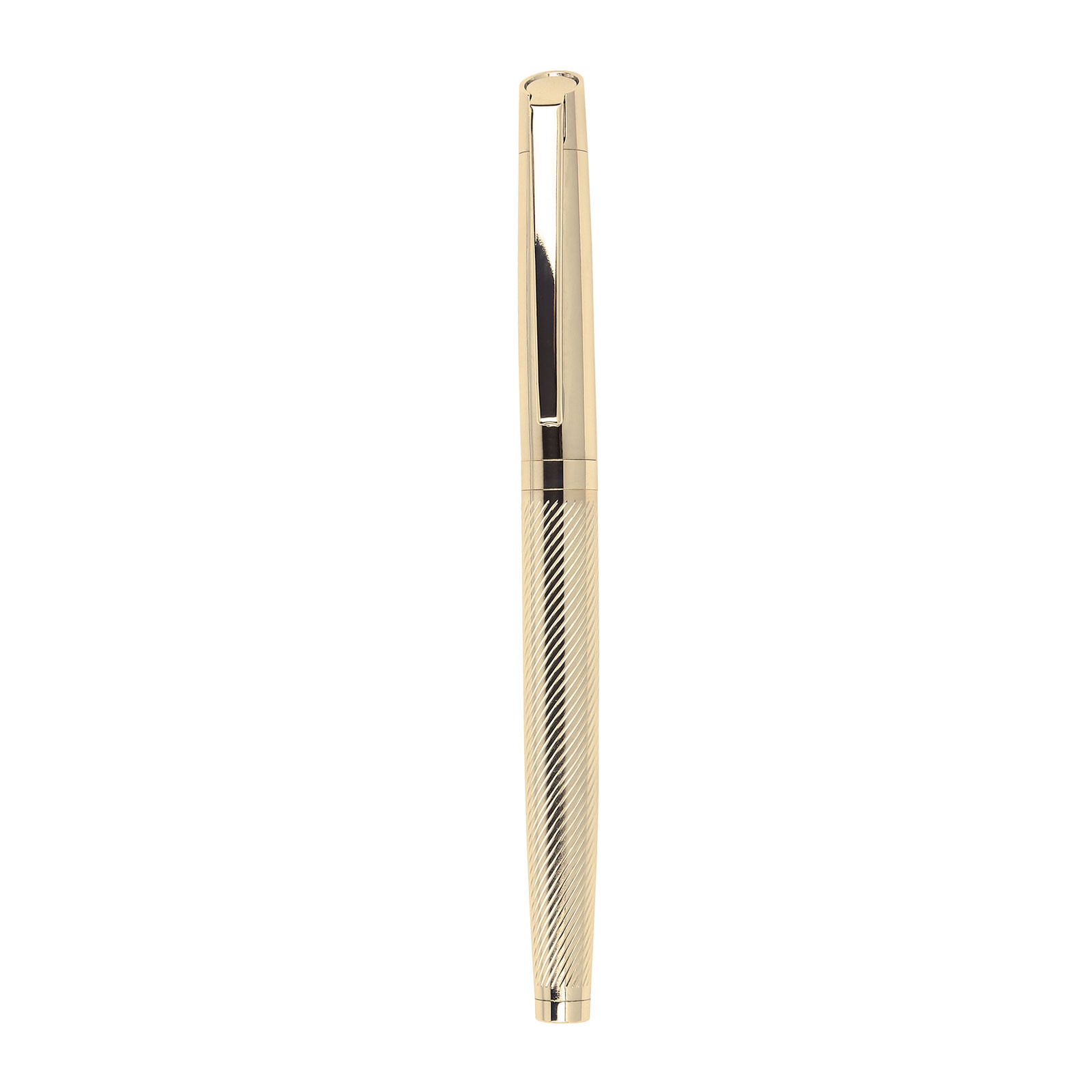 DÜZİÇİ ALTIN METAL ROLLER KALEM  - Resim 2