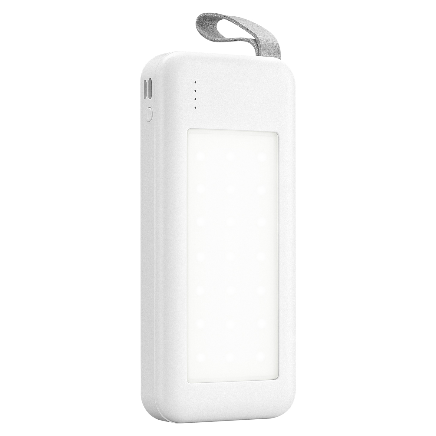 GÖKPINAR BEYAZ 10000 MAH LED AYDINLATMALI POWERBANK - Resim 2